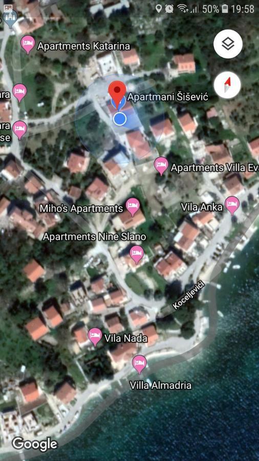 Apartments Sisevic - Comfort Apartments With Balconies And Sea View Slano Exterior photo